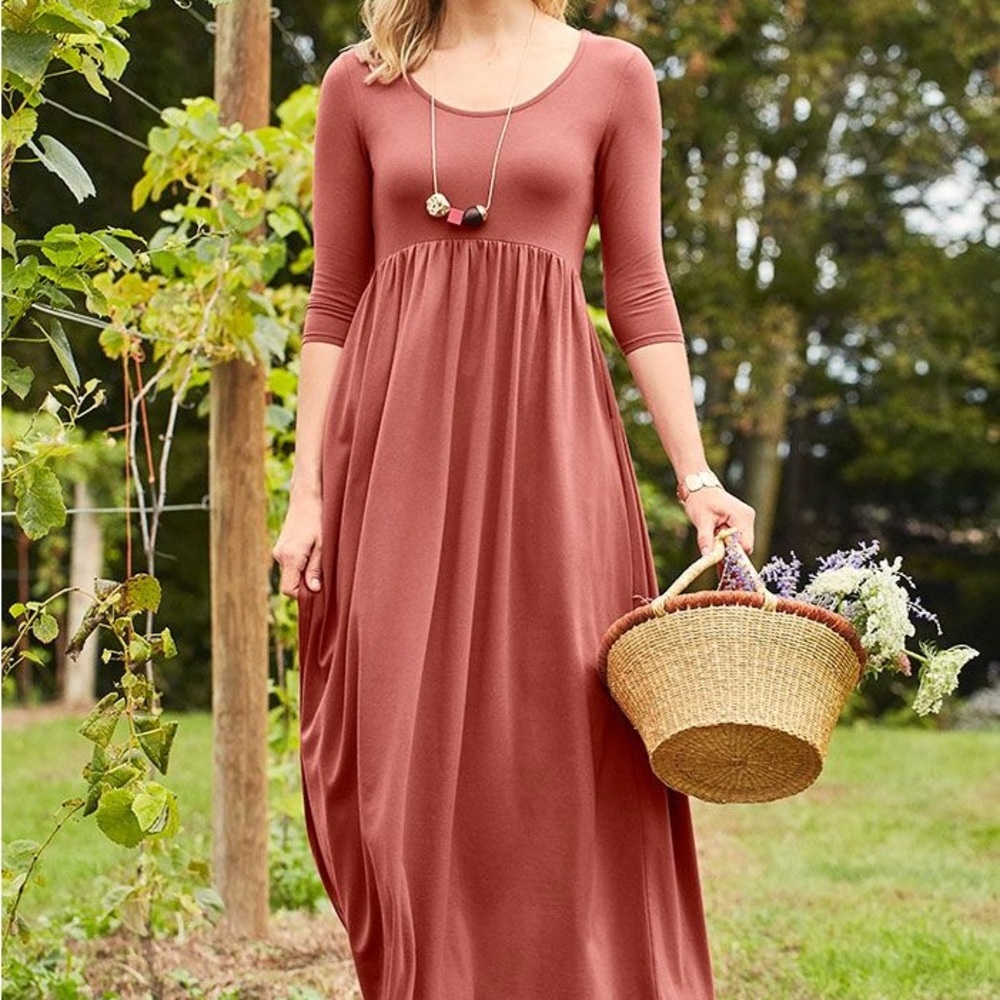 Matilda Jane Rust Maxi Dress